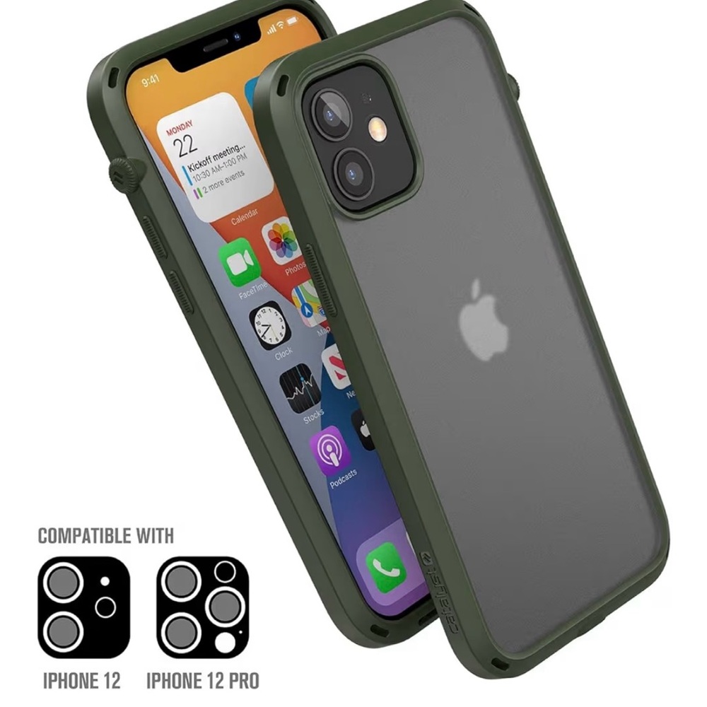 iPhone 12/12 Pro case, 10ft drop proof